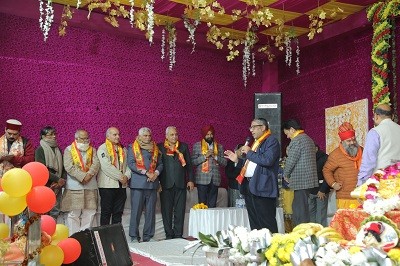 Rajesh Jain, MD, LPS Bossard India: Spiritual Bliss at Shrimad Bhagwat Katha in Rohtak, Graced by Dignitaries